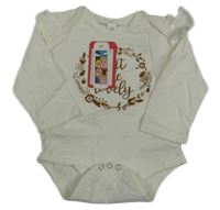 Nové - bílé body s nápisem 