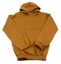 Hnědá mikina s kapucí 