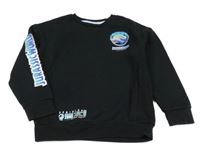 Čierna mikina s dinem Primark