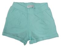 Svetlomodré chino teplákové kraťasy