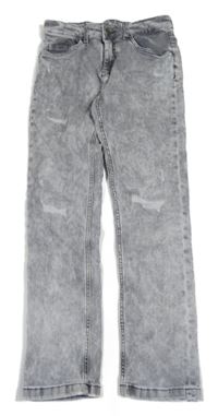 Sivé melírované skinny rifle C&A