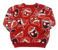 Červený sveter so Spidermany Primark