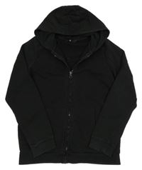 Čierna prepínaci mikina s kapucňou V by Very