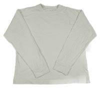 Bílé mikinotriko s nášivkou Zara