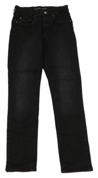Čierne slim fit rifle