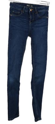 Dámske tmavomodré skinny rifle FB Sister