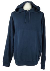 Pánská tmavomodrá mikina s kapucí Via Cortesa vel. 5XL