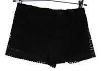 Dámske čierne čipkové kraťasy H&M