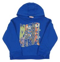 Modrá mikina s Avengers a kapucí Marvel