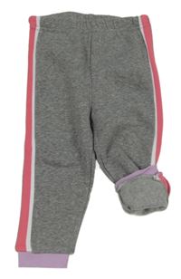 Šedé tepláky s proužkem Orsolino