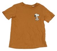 Oranžové tričko se Snoopym H&M