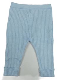 Svetlomodré rebrované tepláky Nutmeg