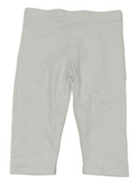 Biele capri legíny L&D