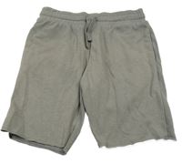 Sivé teplákové kraťasy H&M