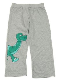 Šedé tepláky s dinosaurem Disney