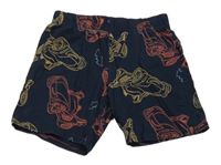 Tmavomodré kraťasy Batwheels