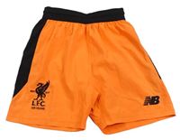 Neonově oranžové fotbalové kraťasy - FC Liverpool New Balance