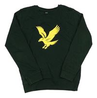 Khaki mikina s orelom Lyle&Scott