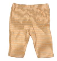 Oranžovo-bílé pruhované tepláky Nutmeg