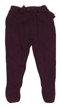 Lilkové pletené tepláky s volánikom George