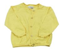 Žltý prepínaci sveter s 3D bodky