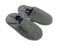 Nové - Sivé flaušovco/šusťákové papučky Lily & Dan vel.33