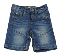 Modré rifľové kraťasy POCOPIANO