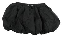 Čierna šušťáková balonová sukňa H&M