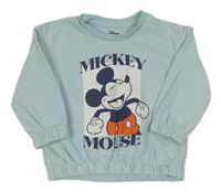 Světlemodrá mikina s Mickem Disney