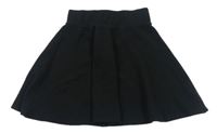 Čierna vzorovaná kolová sukňa Matalan