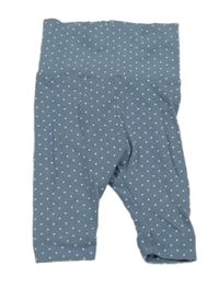 Modré legíny s puntíky H&M