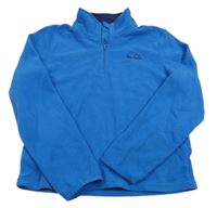 Modrá funkčná fleecová mikina s logom Peter Storm