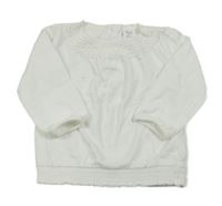 Bílé triko s madeirou C&A