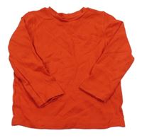 Červené vzorované tričko Tu