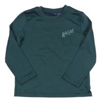 Petrolejové tričko s nápisom Lupilu