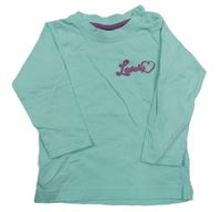 Světlemodré triko s nápisem Lupilu 