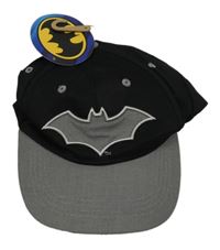 Nové - Čierno-sivá plátenná šiltovka s Batmanem