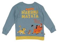 Modrošedá mikina Levíý Kráľ George