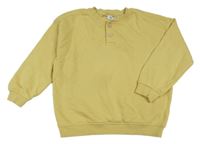 Piesková á oversize mikina Zara
