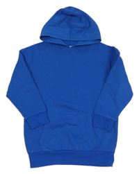 Kobaltově modrá mikina s kapucňou Tchibo