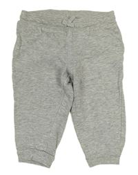 Sivé melírované tepláky H&M