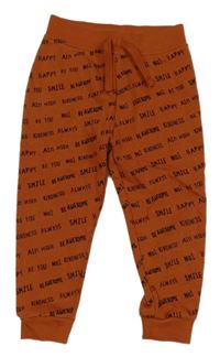 Cihlové tepláky s nápisy St. Bernard