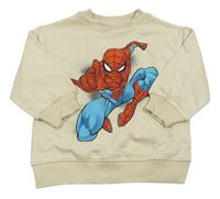 Béžová mikina so Spidermanem H&M