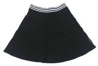 Čierna sukňa s číslom H&M