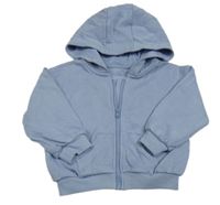 Modrá prepínaci mikina s kapucňou zn. M&S