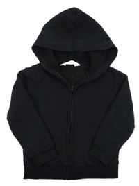 Čierna prepínaci mikina s kapucňou H&M