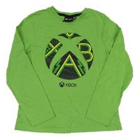 Zelené triko s logem X-Box Primark