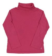 Fuchsiový rolák Petit Bateau