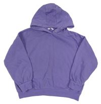 Fialová oversize mikina s kapucňou M&S