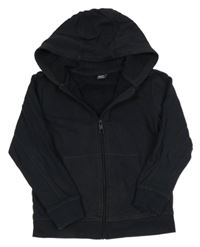 Čierna prepínaci mikina s kapucňou Next